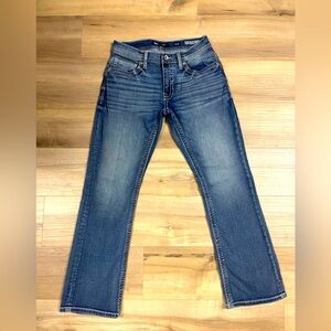 Men’s Buckle BKE Carter Size 30x30 Medium Wash Blue Denim Jeans